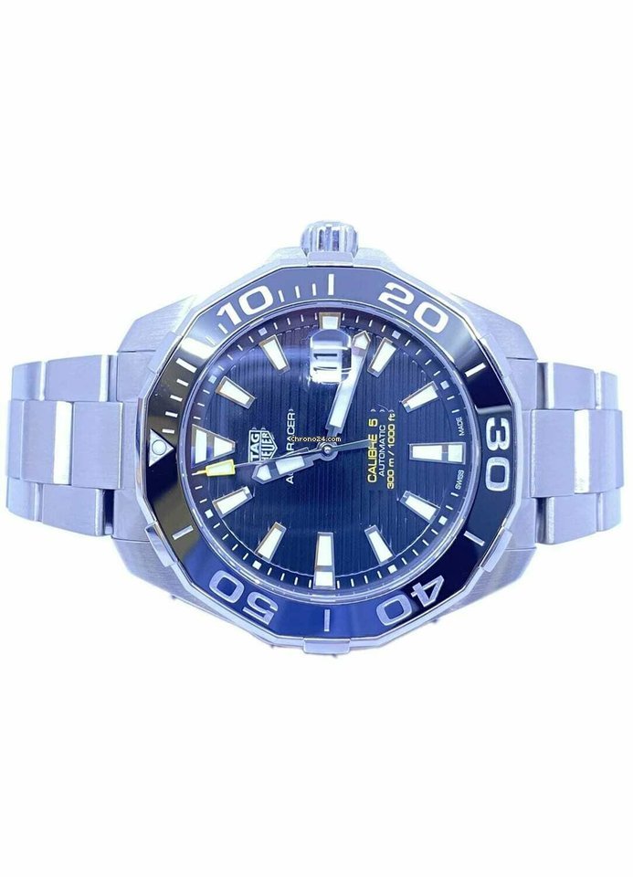 IMG_9081 TAG Heuer Aquaracer 300M Mens watch Unisex Automatic Steel 5 WAY201A-0 Replica 4