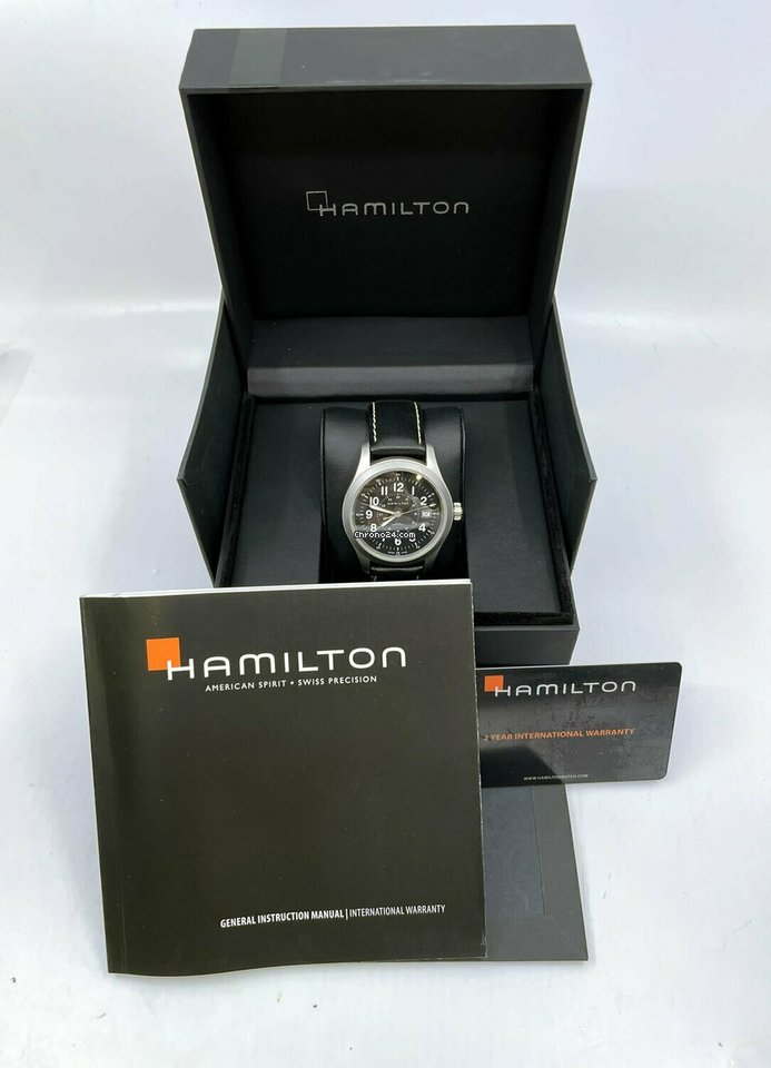 Hamilton Mens watch Unisex Manual winding Steel H69519133 Replica 4