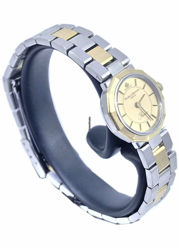 Baume & Mercier Womens watch Quartz Gold Steel 5220 SS Replica 4