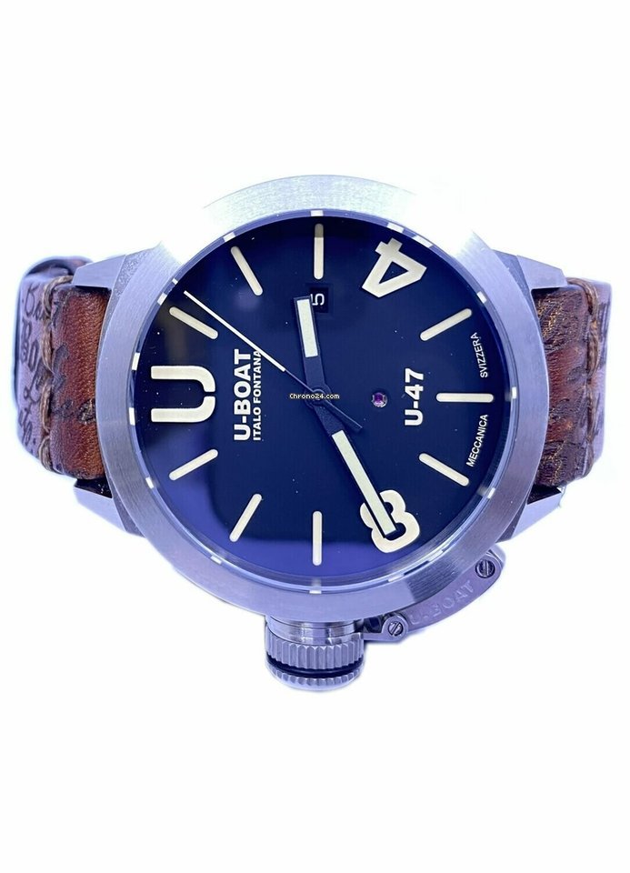 IMG_9081 U-Boat Mens watch Unisex Automatic Steel U-47 AS1 Replica 4