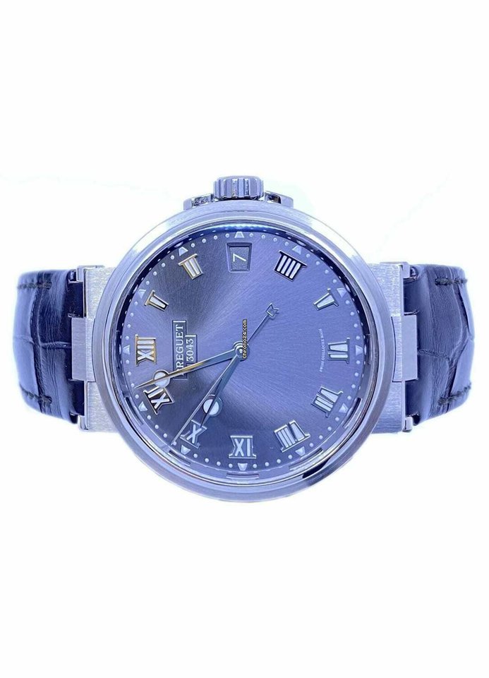 Breguet Marine Mens watch Unisex Automatic Titanium 5517TI Replica 4