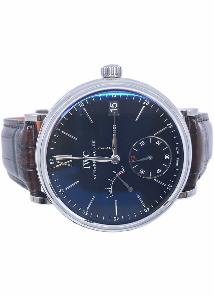 IMG_9081 IWC Portofino Hand-Wound Mens watch Unisex Manual winding Steel IW5101-02 Replica 4