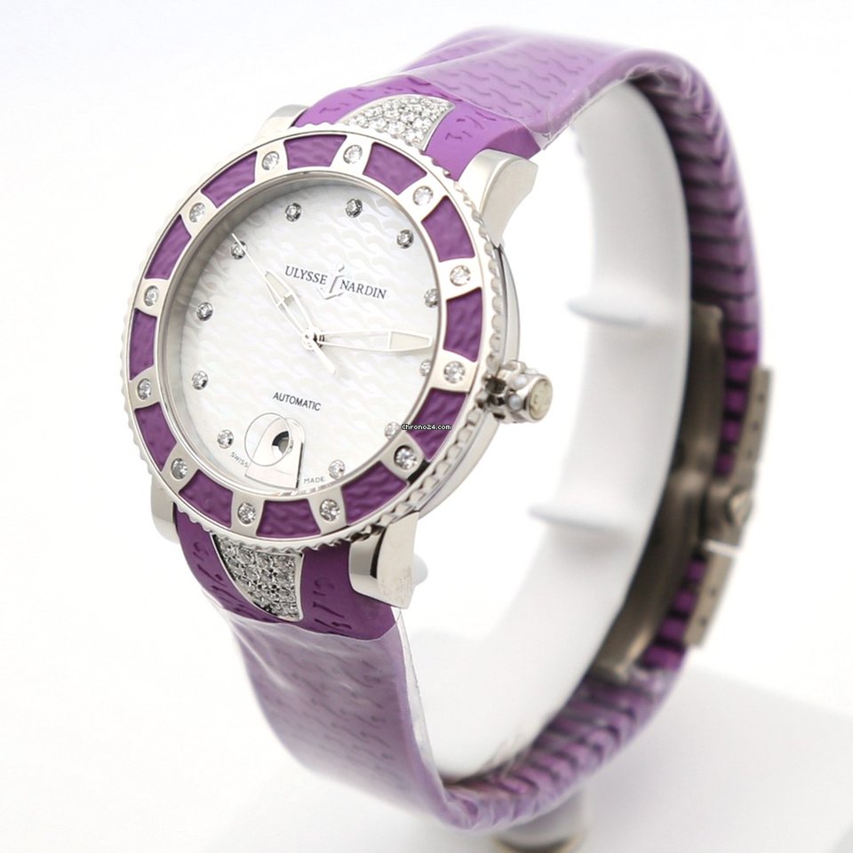 IMG_9081 Ulysse Nardin Lady Diver Womens watch Automatic Steel 8103-101E-3C 10.17 Replica 4