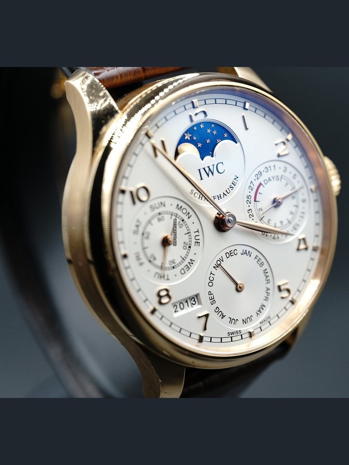 IMG_9081 IWC Portuguese Perpetual Calendar Mens watch Unisex Automatic IW502306 Replica 4