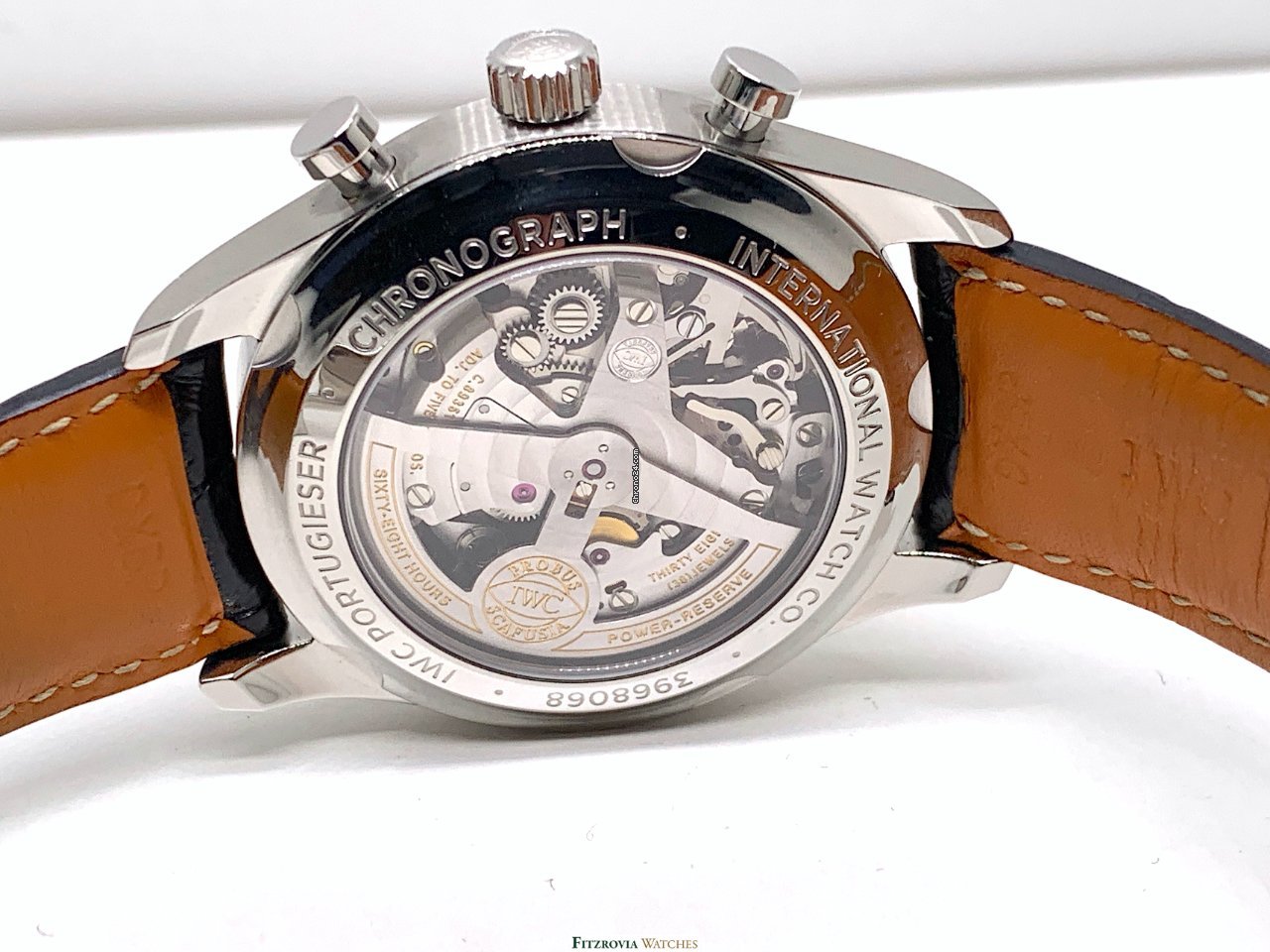 IMG_9081 IWC Portuguese Chronograph Automatic Steel IW390403 Replica 4