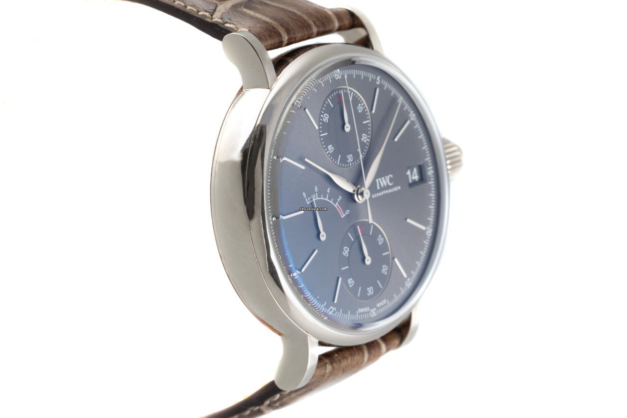 IMG_9081 IWC Portofino Hand-Wound Mens watch Unisex Manual winding White gold IW515103 Replica 4