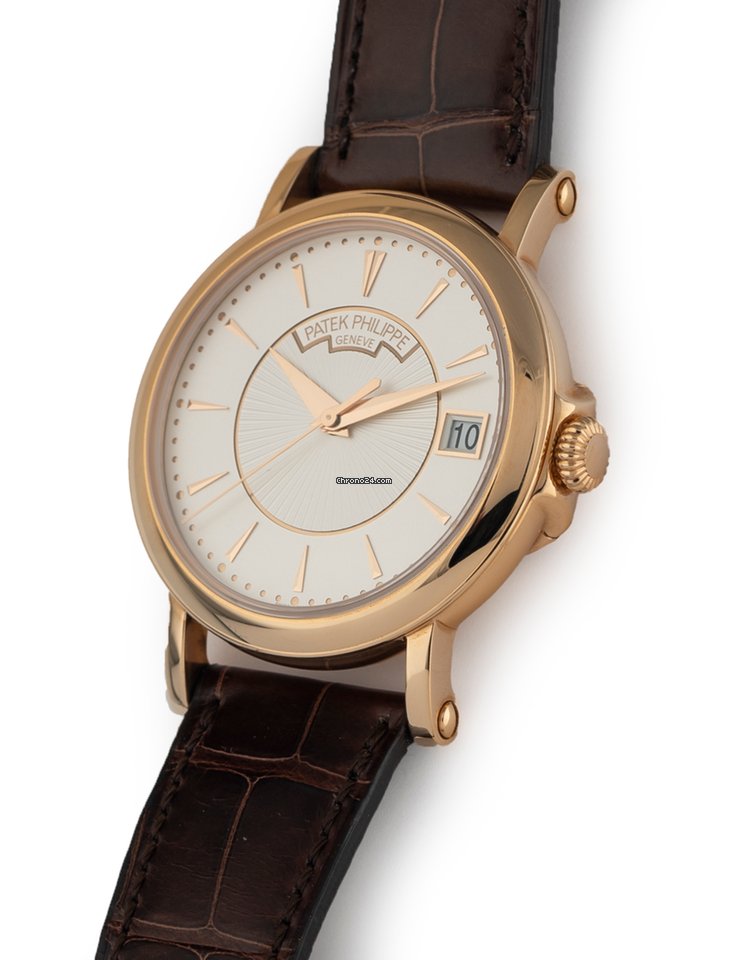 IMG_9081 Patek Philippe Calatrava Mens watch Unisex Automatic Rose gold 5153R-001 Replica 4