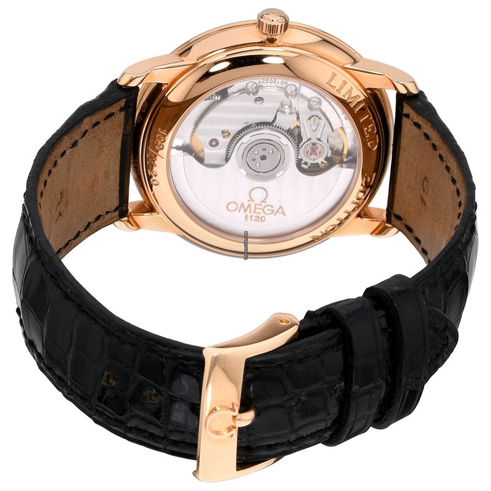 IMG_9081 Omega De Ville Mens watch Unisex Automatic Rose gold 4601.54.11 Replica 4