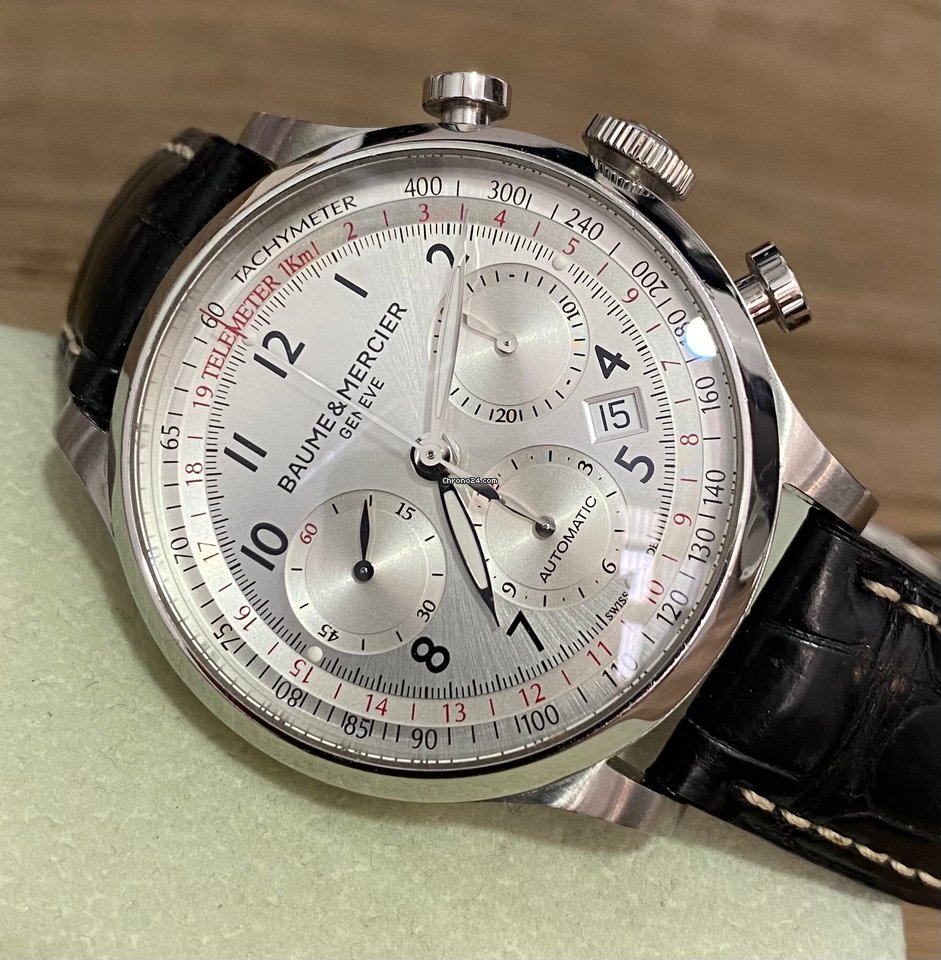Baume & Mercier Capeland Mens watch Unisex Automatic Steel MOA10046 Replica 4