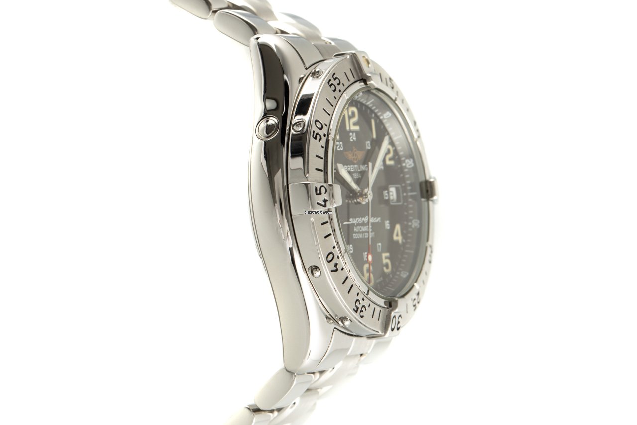 IMG_9081 Breitling Superocean Mens watch Unisex Automatic Steel A17040 Replica 4