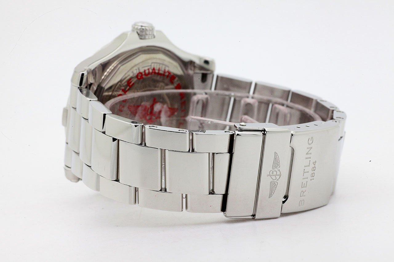 IMG_9081 Breitling Avenger II GMT Automatic Steel A3239011 BC34 Replica 4
