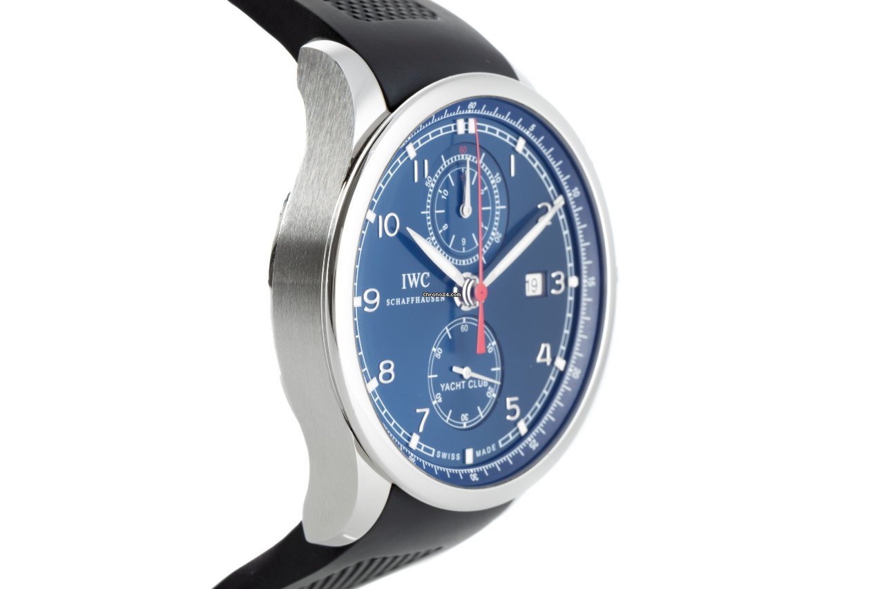 IWC Portuguese Yacht Club Chronograph Mens watch Unisex Automatic Steel IW390213 Replica 4