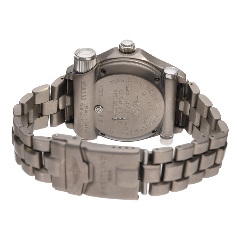 IMG_9081 Breitling Emergency Mens watch Unisex Quartz Titanium E56121.1 Replica 4