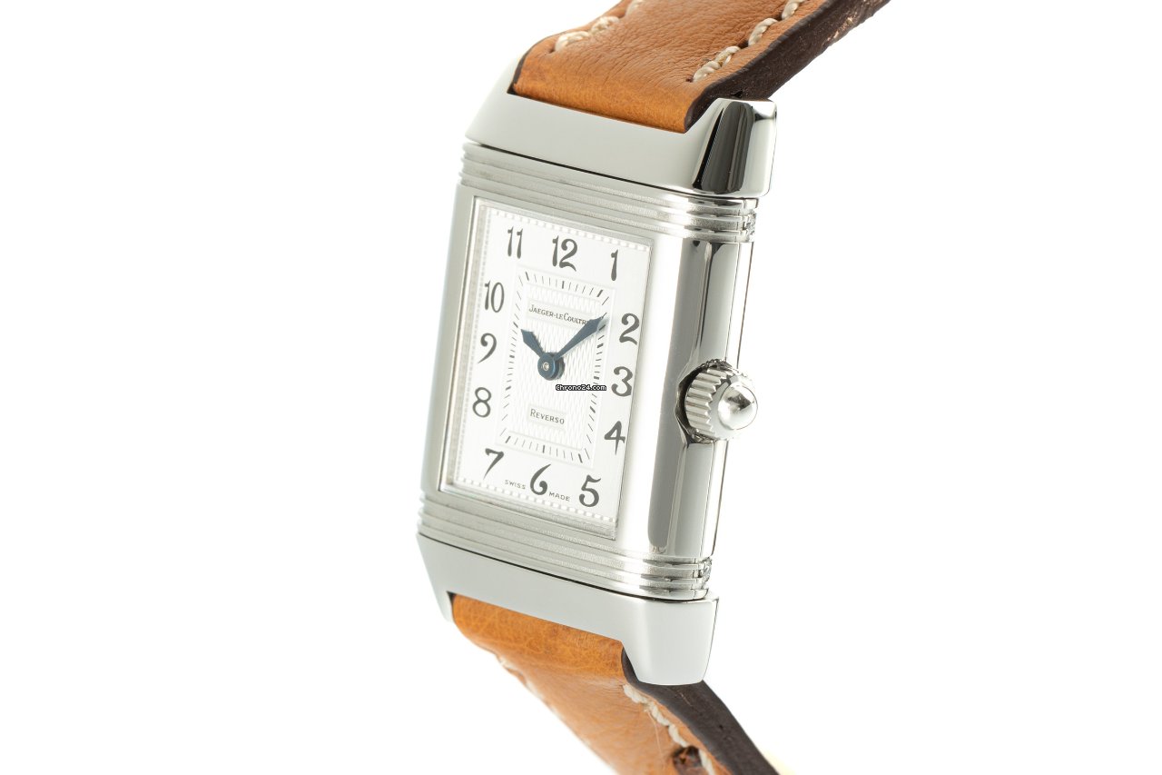 IMG_9081 Jaeger-LeCoultre Reverso Womens watch Manual winding Steel 266.842.443B Replica 4