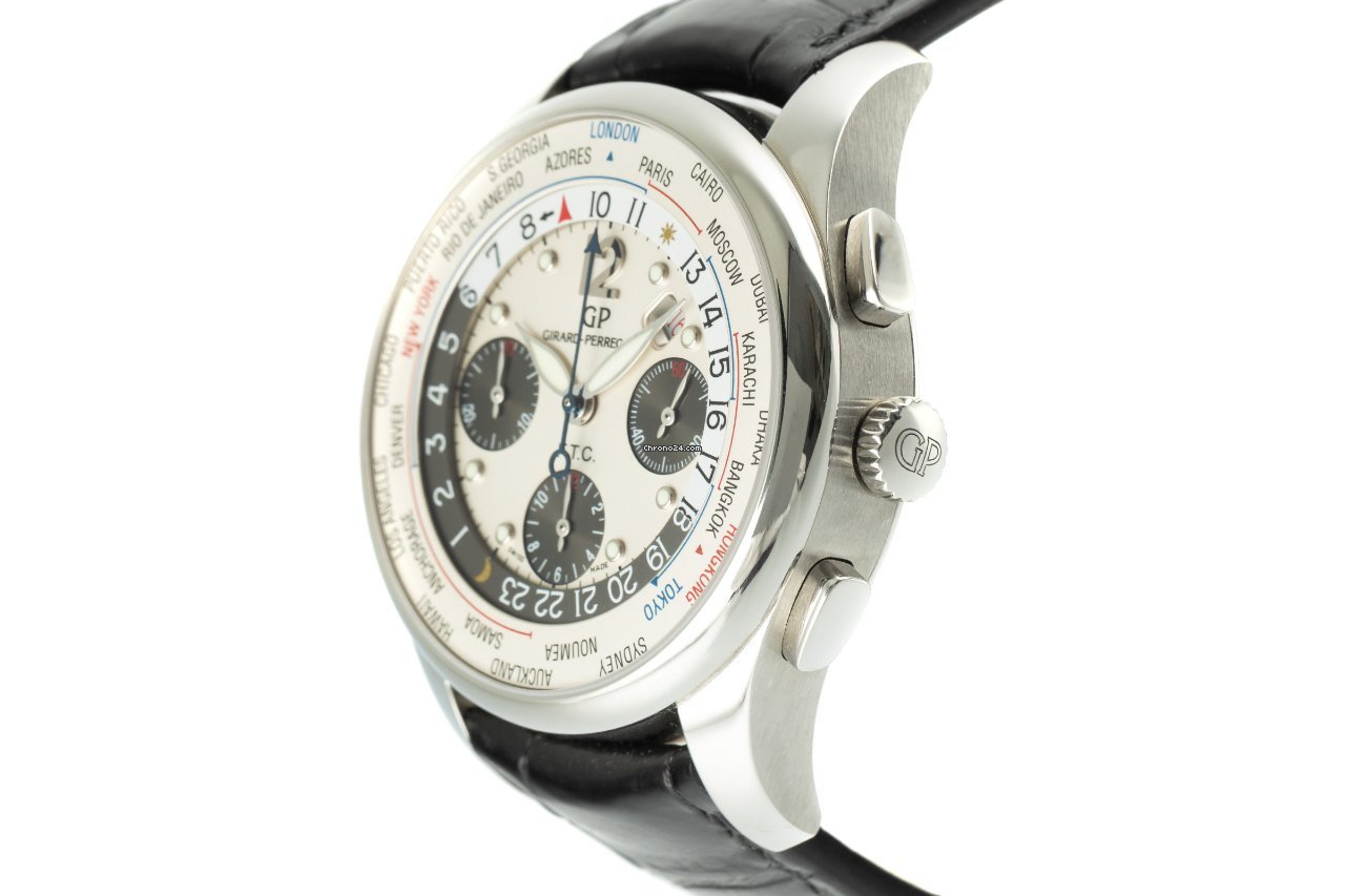 IMG_9081 Girard Perregaux WW.TC Mens watch Unisex Automatic Steel 49805 Replica 4