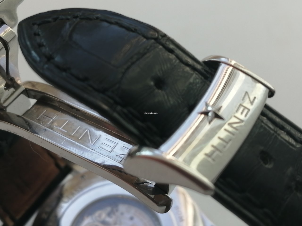 Zenith Elite Dual Time Mens watch Unisex Automatic Steel 03.0520.683 Replica 4