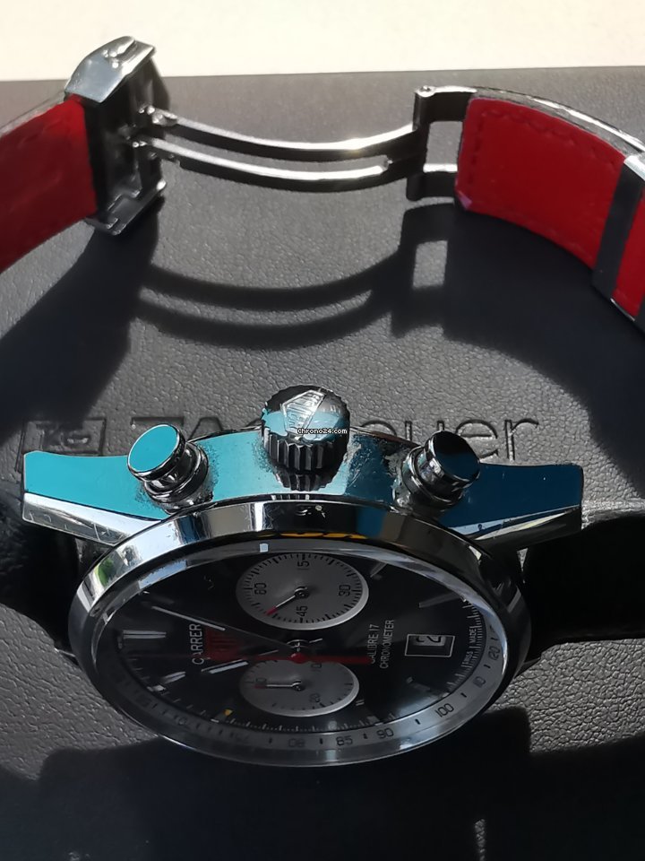 TAG Heuer Carrera Calibre 17 Mens watch Unisex Automatic Steel CV5110.FC6310 Replica 4