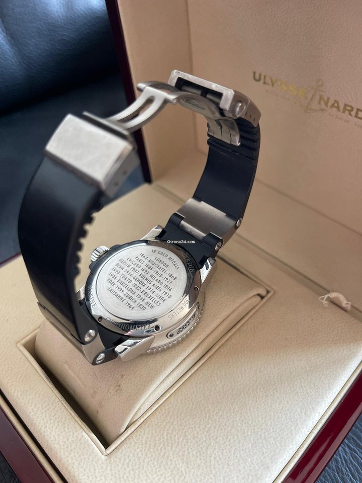 IMG_9081 Ulysse Nardin Mens watch Unisex Automatic Steel 5562 Replica 4