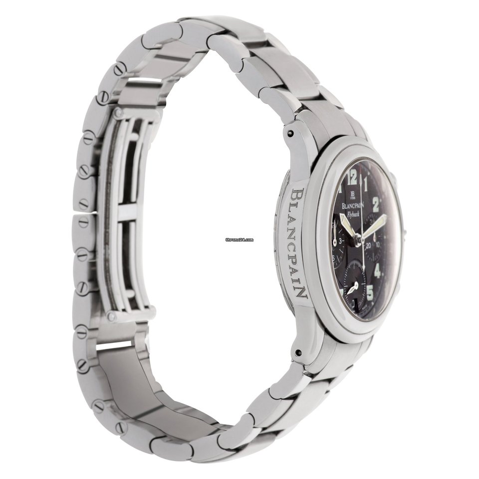 Blancpain Leman Fly-Back Womens watch Automatic Steel 2185F-1130-71 Replica 4