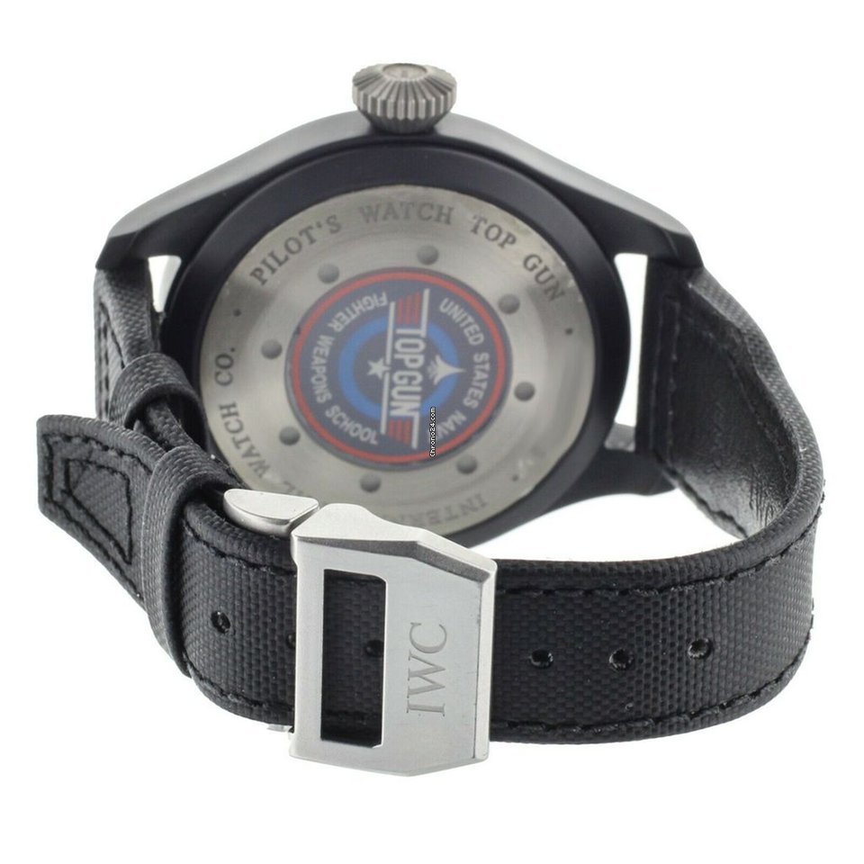 IMG_9081 IWC Big Pilot Top Gun Mens watch Unisex Automatic Ceramic IW501901 Replica 4