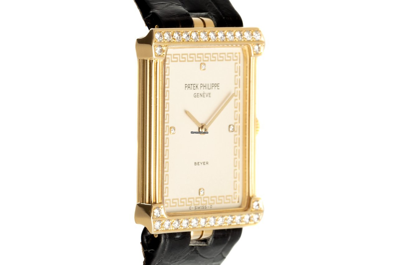 IMG_9081 Patek Philippe Womens watch Manual winding Yellow gold 3776 Replica 4