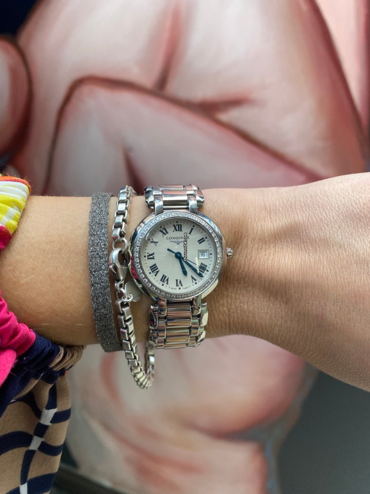 IMG_9081 Longines PrimaLuna Womens watch Quartz Steel L8.112.0.71.6 Replica 4