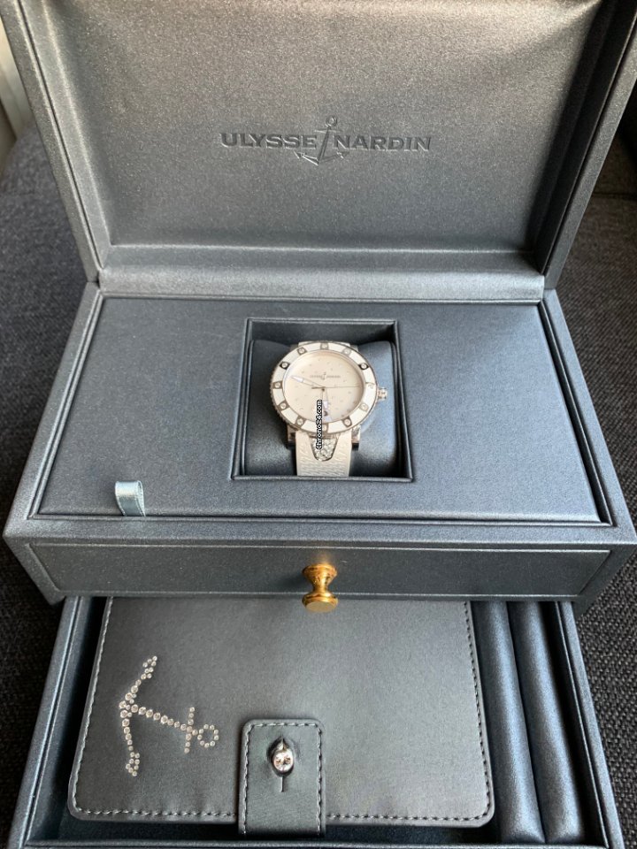 Ulysse Nardin Lady Diver Starry Night Womens watch Automatic Steel 8103-101E-3C 20 Replica 4