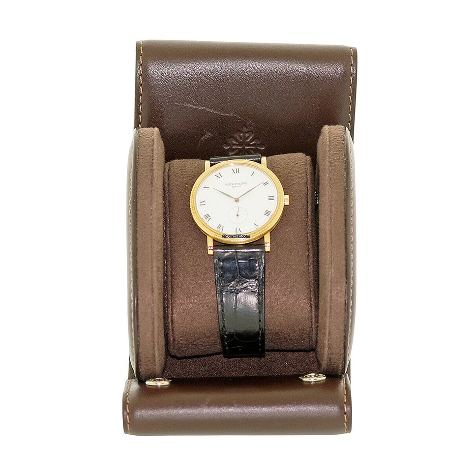 IMG_9081 Patek Philippe Calatrava Mens watch Unisex Manual winding Yellow gold 3919-J Replica 4