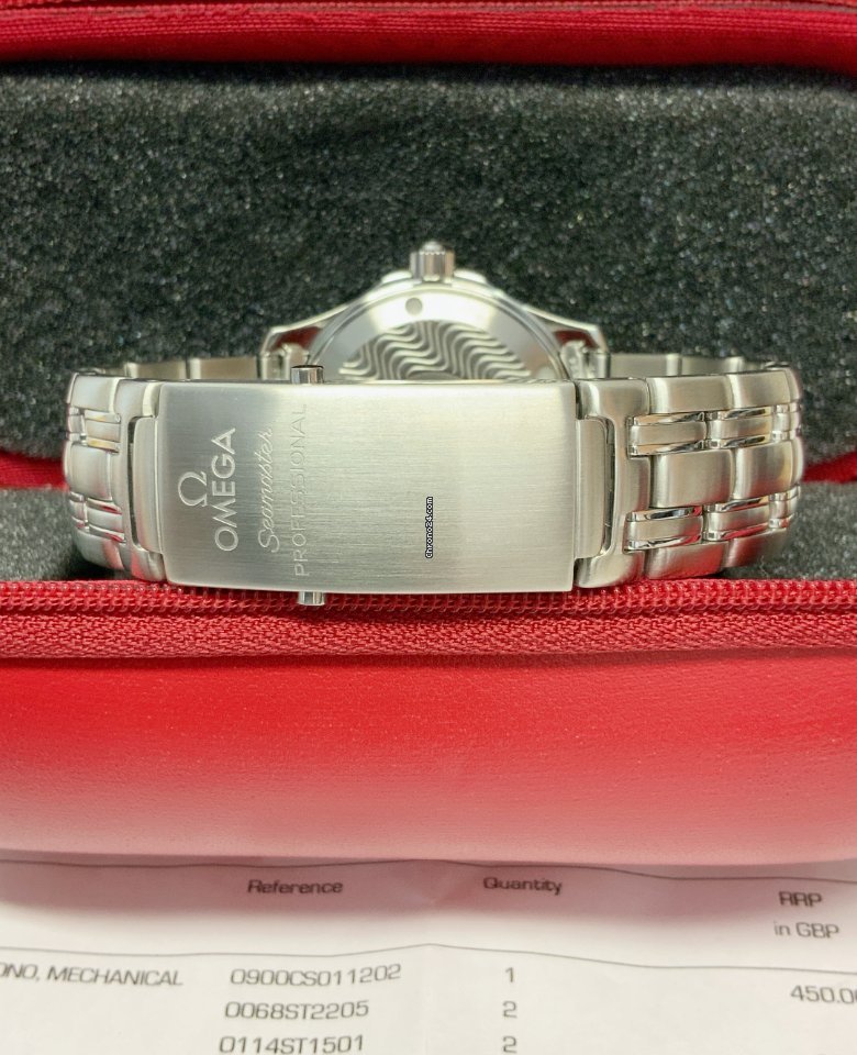Omega Seamaster Diver 300 M Mens watch Unisex Automatic Steel 2552.20.00 Replica 4