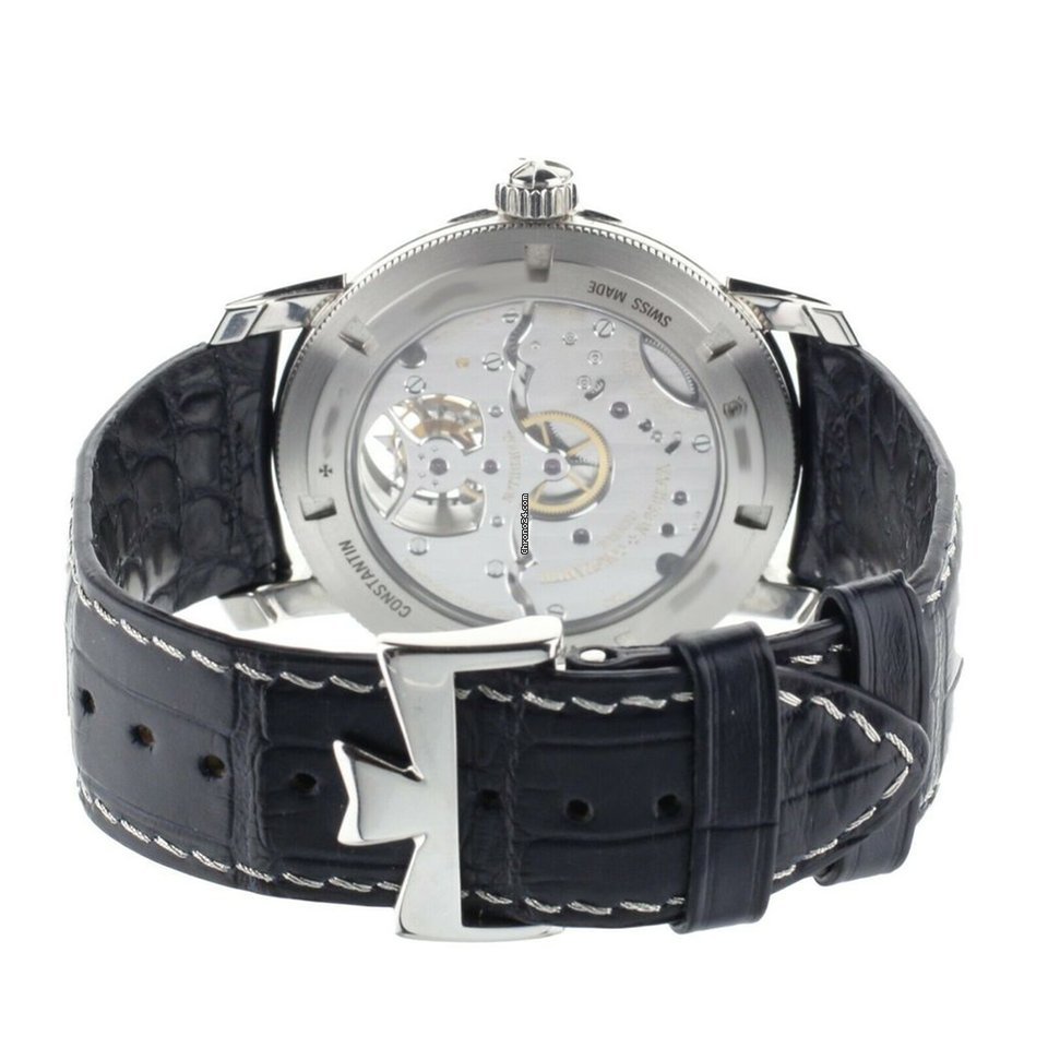 Vacheron Constantin Traditionnelle Mens watch Unisex Manual winding Platinum 89000 000P-9843 Replica 4