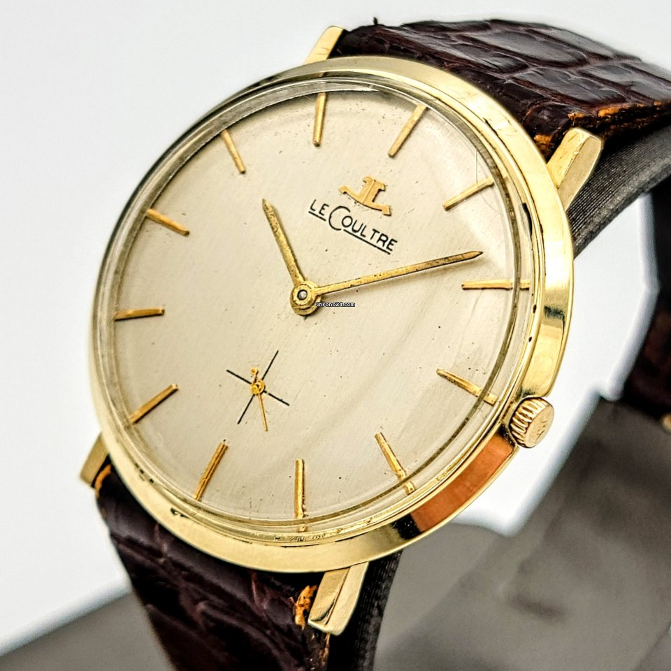 IMG_9081 Jaeger-LeCoultre Mens watch Unisex Manual winding Yellow gold LeCoultre 818 Replica 4