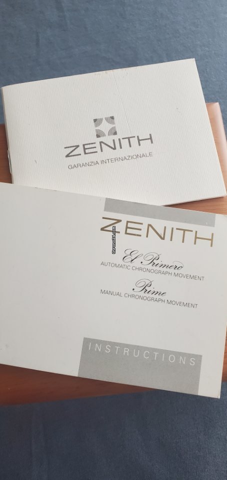 IMG_9081 Zenith El Primero Chronograph Mens watch Unisex Manual winding Steel 01-0010.420 Replica 4