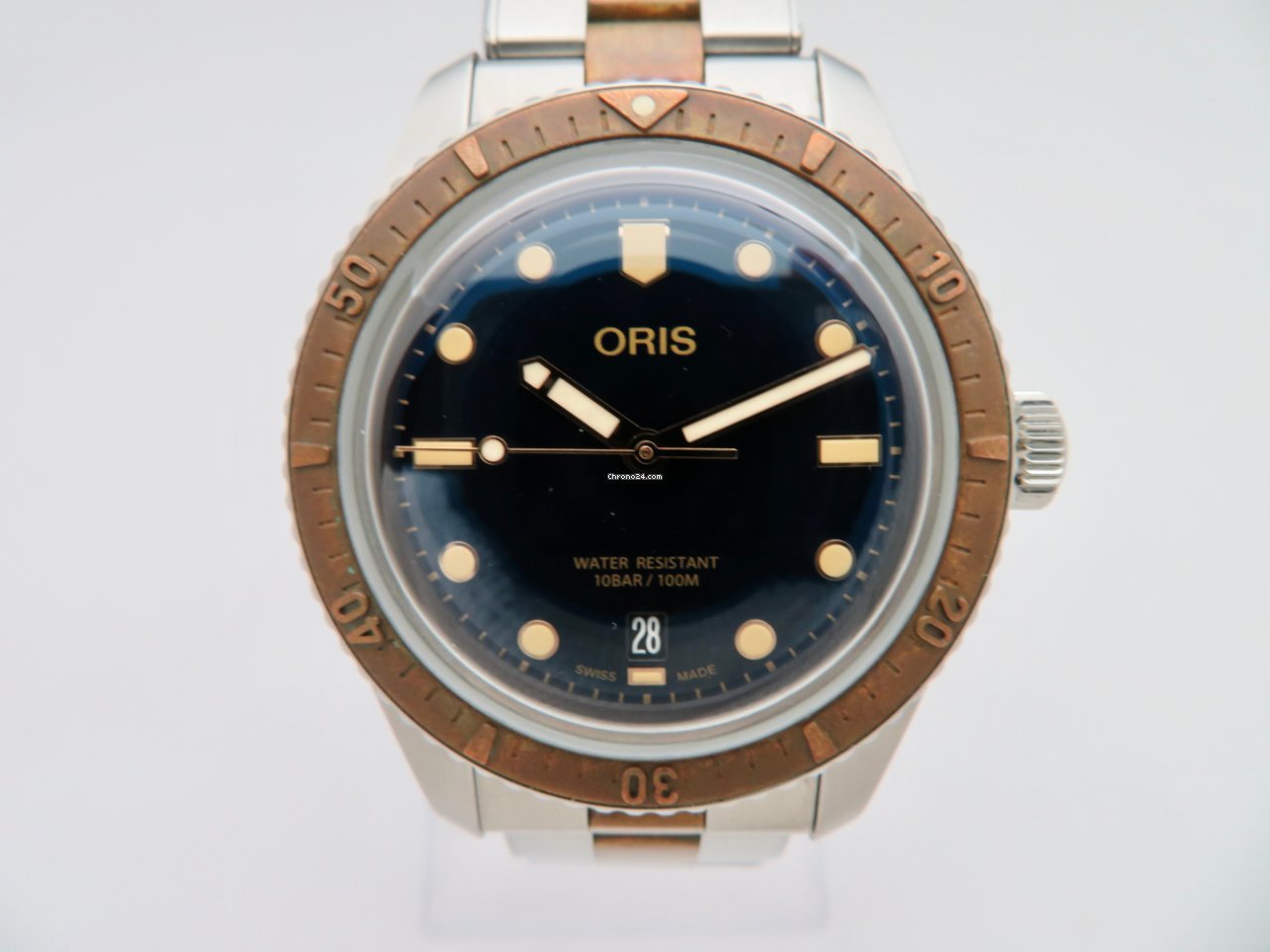 IMG_9081 Oris Divers Sixty Five Mens watch Unisex Automatic Steel 01 733 7707 4355-07 8 20 17 Replica 4