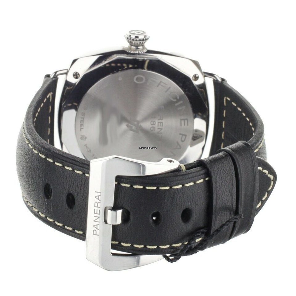 IMG_9081 Panerai Radiomir Black Seal Mens watch Unisex Manual winding Steel PAM754 Replica 4