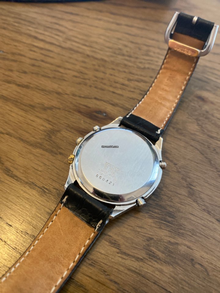 IMG_9081 Seiko Mens watch Unisex Quartz 7T32-7C60 Replica 4