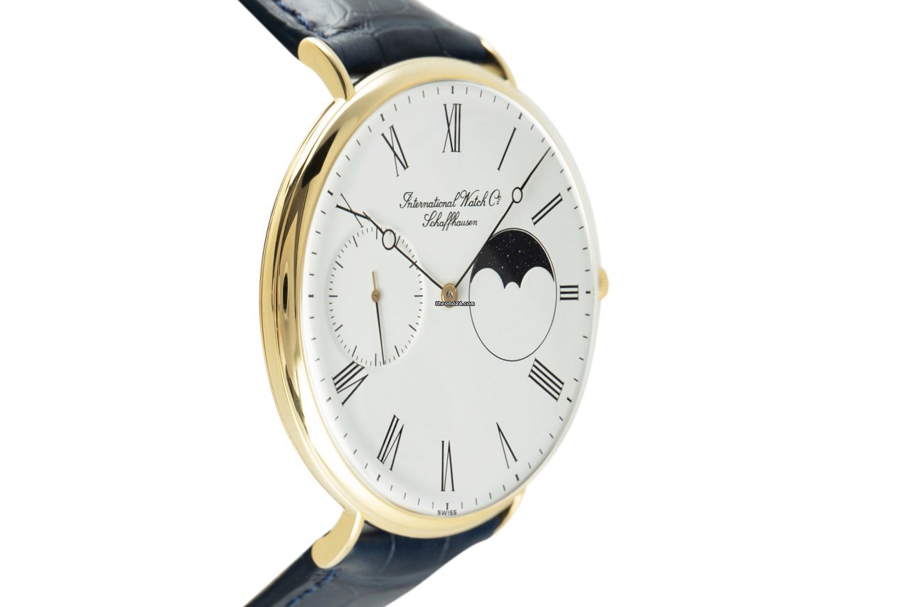 IMG_9081 IWC Portofino Hand-Wound Mens watch Unisex Manual winding Yellow gold 5251 Replica 4