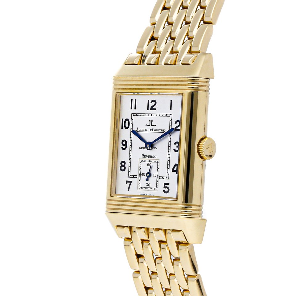 Jaeger-LeCoultre Reverso Grande Taille Mens watch Unisex Manual winding Yellow gold Q2701120 Replica 4