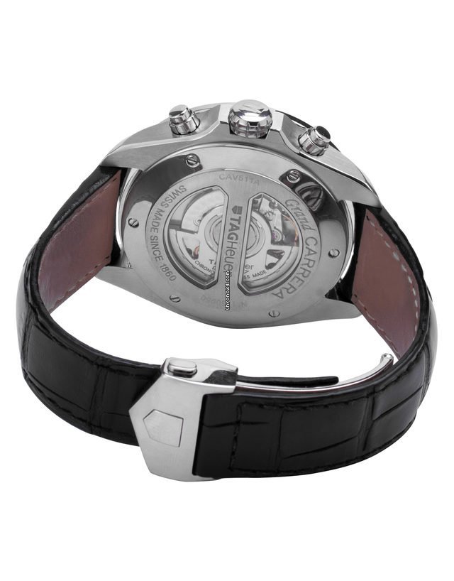 IMG_9081 TAG Heuer Grand Carrera Mens watch Unisex Automatic Steel CAV511A.FC6225 Replica 4
