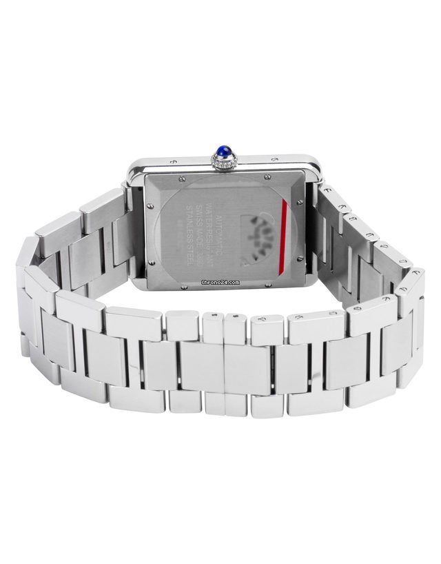 IMG_9081 Cartier Tank Solo Mens watch Unisex Automatic Steel W5200028 3800 Replica 4