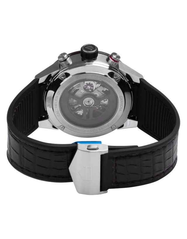 IMG_9081 TAG Heuer Carrera Calibre HEUER 01 Mens watch Unisex Automatic Steel CAR201U.FC6405 Replica 4