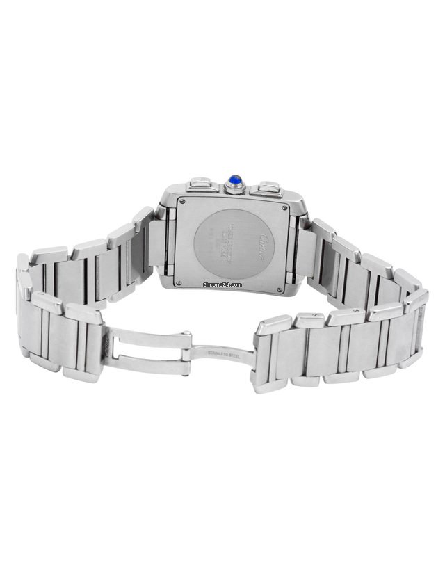 Cartier Tank Francaise Mens watch Unisex Quartz Steel W51001Q3 2303 Replica 4