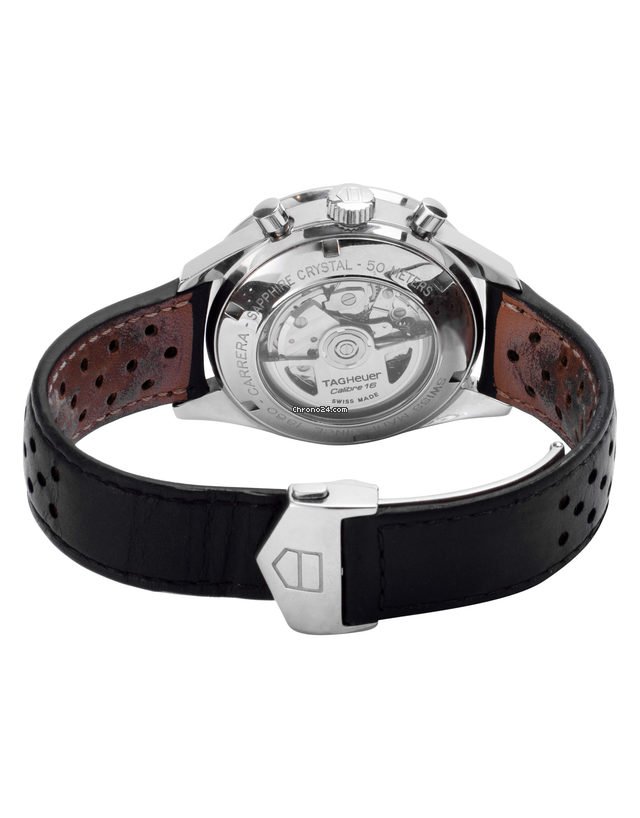 TAG Heuer Carrera Calibre 16 Mens watch Unisex Automatic Steel CV2010.FC6205 Replica 4