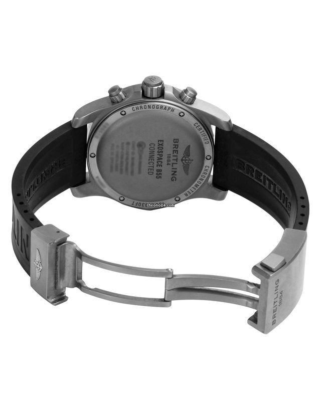 IMG_9081 Breitling Exospace B55 Connected Mens watch Unisex Quartz Titanium EB5510H21B1E1 Replica 4