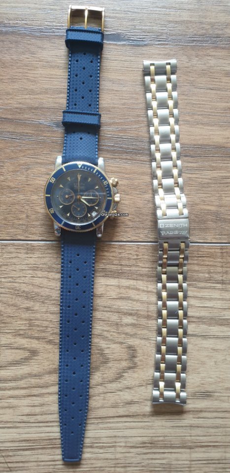 IMG_9081 Zenith El Primero Chronograph Mens watch Unisex Automatic Gold Steel 53.0370.400 Replica 4
