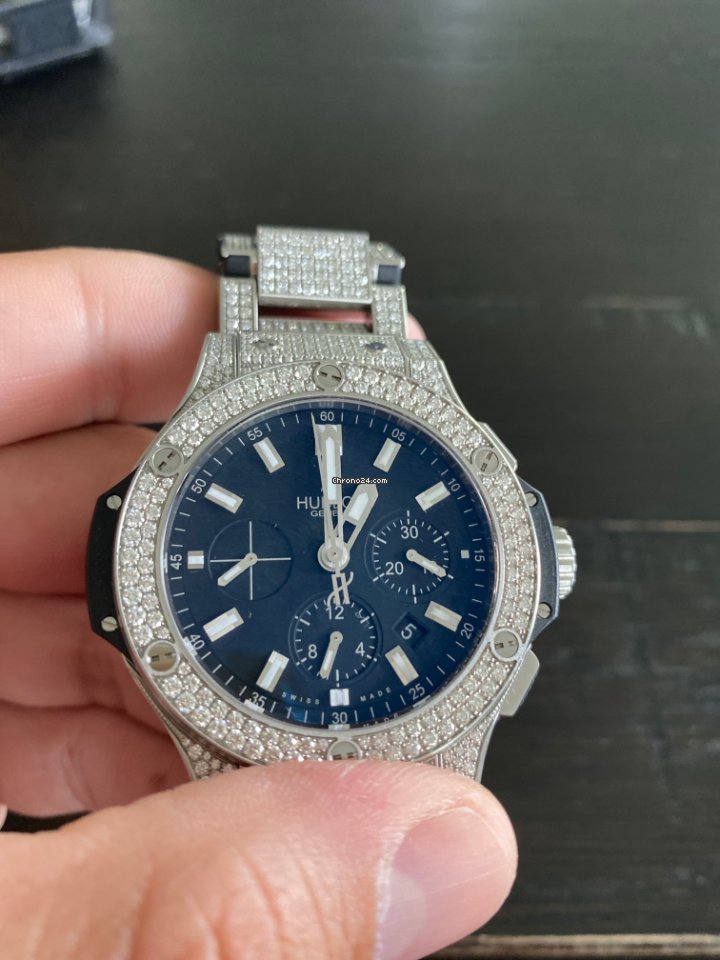 Hublot Big Bang 44 mm Mens watch Unisex Automatic Steel 301.SX.1170.RX.1704 Replica 4