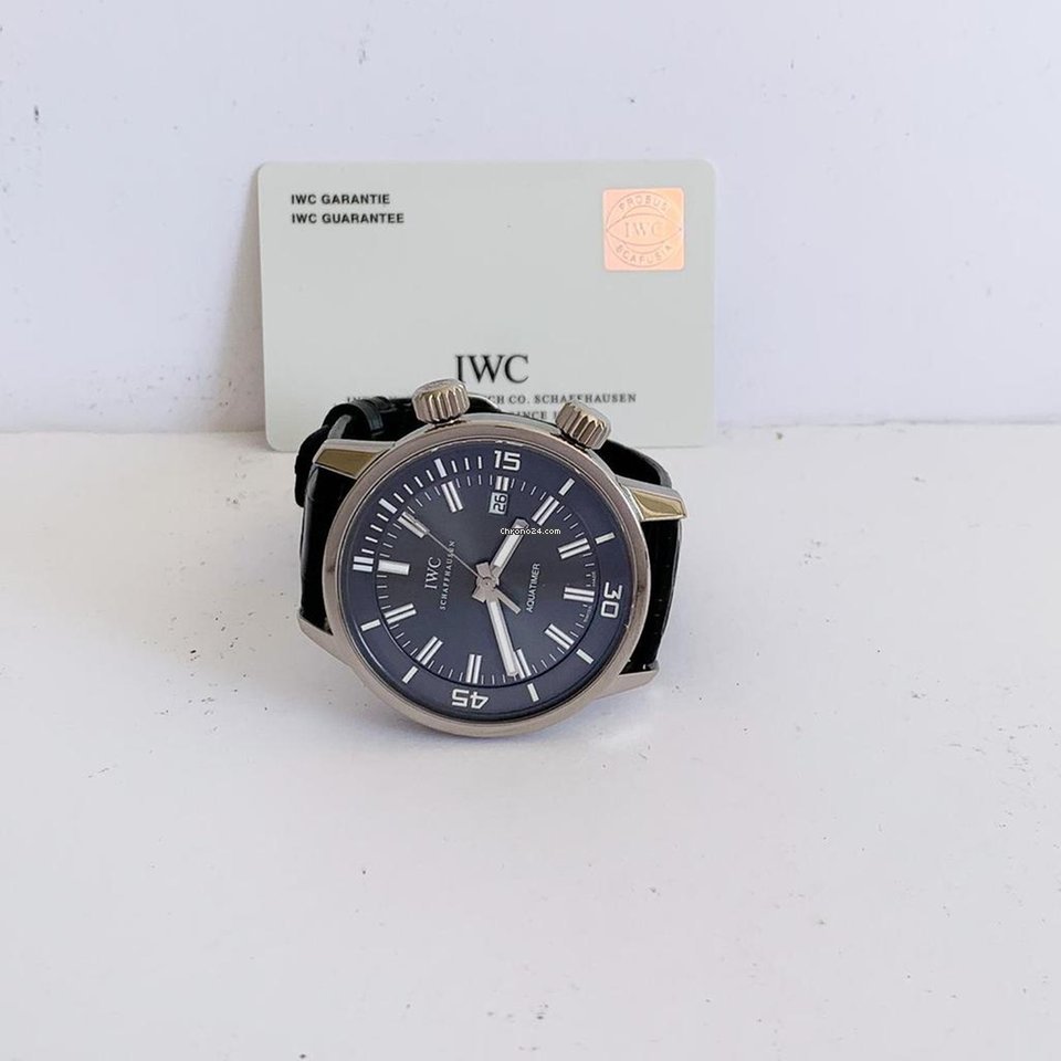 IMG_9081 IWC Aquatimer Automatic Mens watch Unisex Automatic White gold IW323104 Replica 4