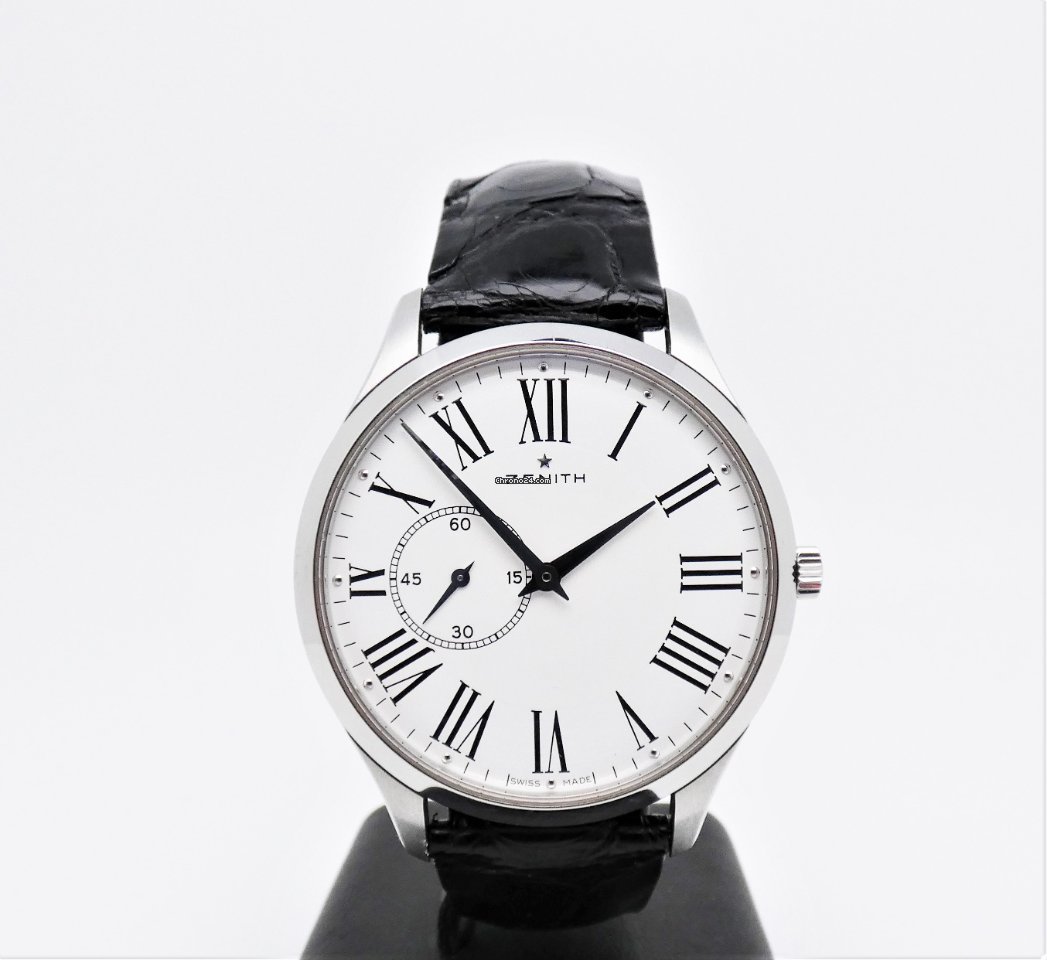 IMG_9081 Zenith Elite Ultra Thin Mens watch Unisex Automatic Steel 03.2010.681 11.C493 Replica 4