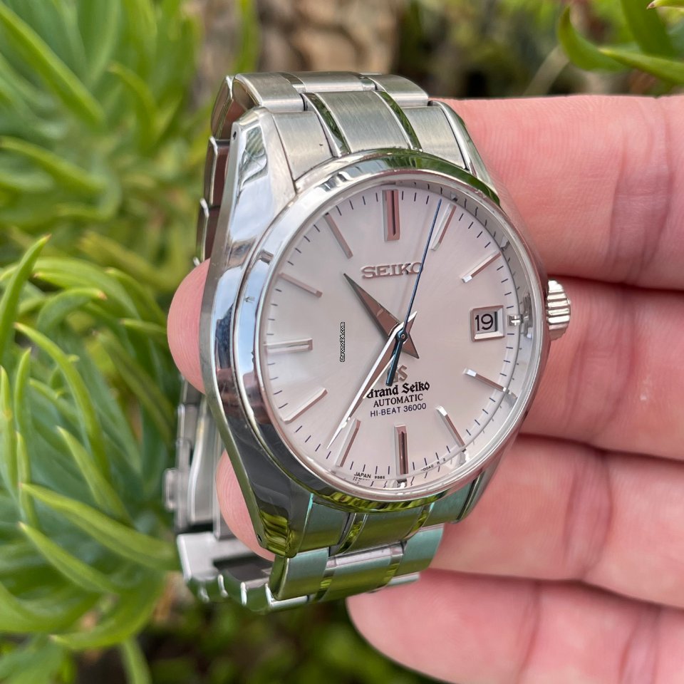 IMG_9081 Seiko Grand Seiko Mens watch Unisex Automatic Steel SBGH001 Replica 4