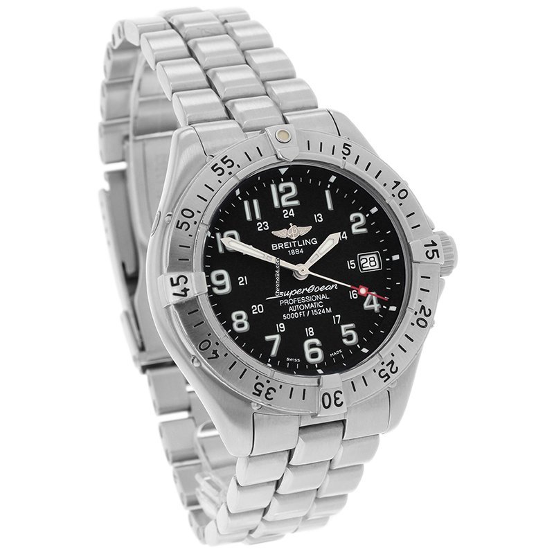 IMG_9081 Breitling Superocean Mens watch Unisex Steel A17345 Replica 4