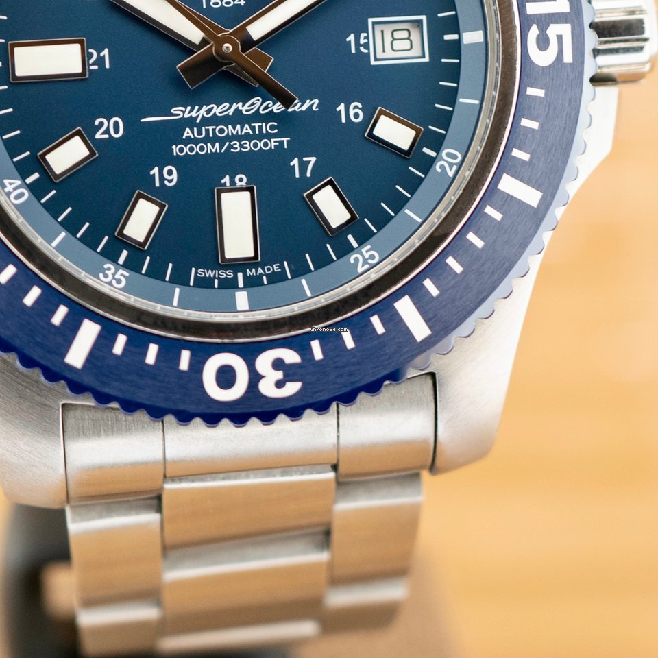 IMG_9081 Breitling Superocean 44 Mens watch Unisex Automatic Steel Y1739316 Replica 4